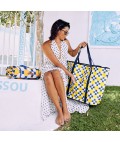 Beach Bag Jumbo | Retro Tile
